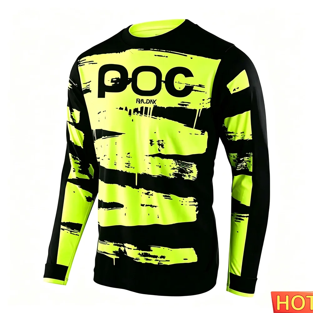 Cycling - Jersey Lengan Panjang Sepeda Gunung 3D
