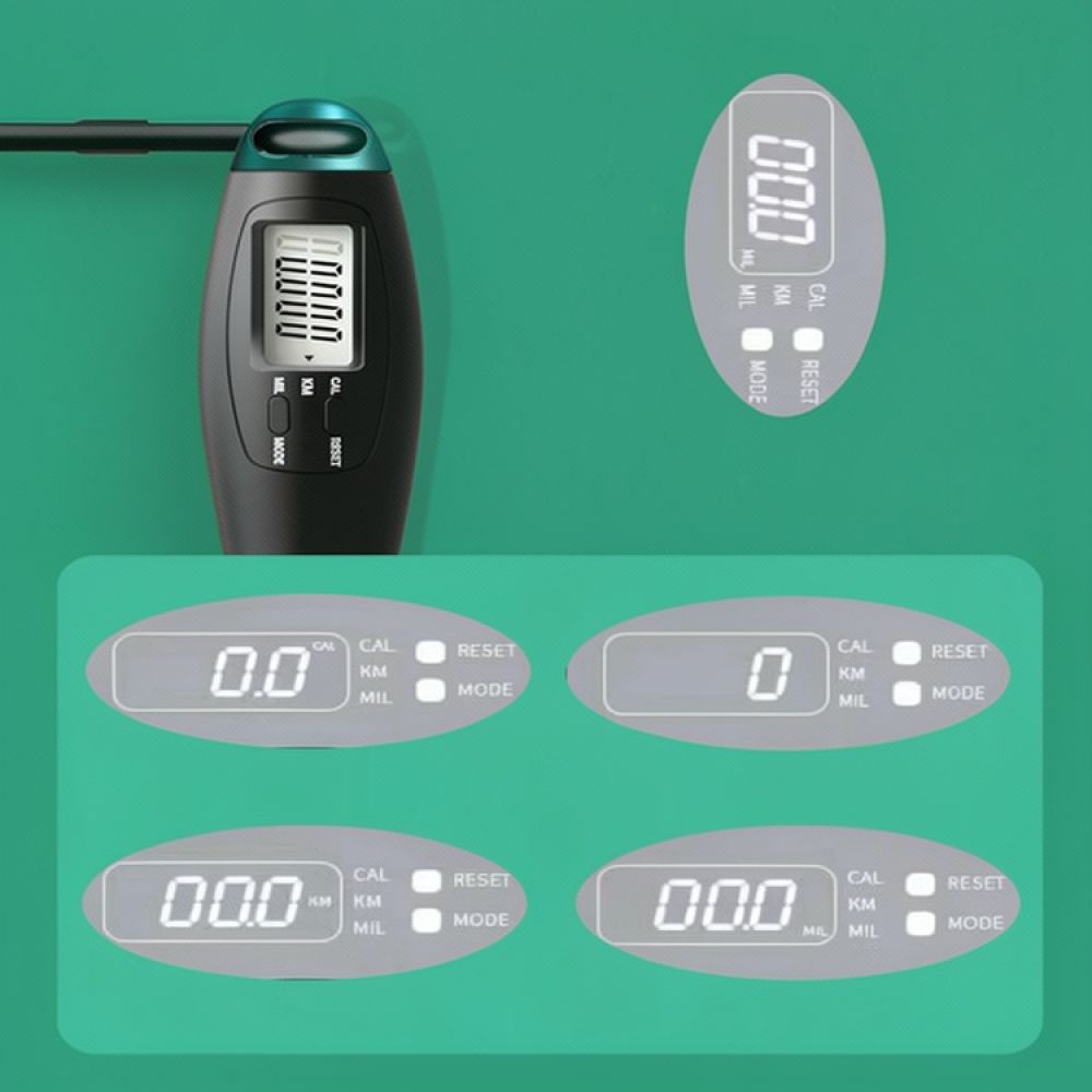 Smart Jump Rope Digital Counter - Tali Lompat Digital Cerdas dengan Bola