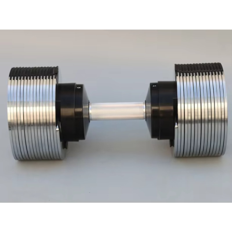 Adjustable Dumbbell Pair 40Kg - Set Dumbbell Plat Baja Elektroplating 36kg