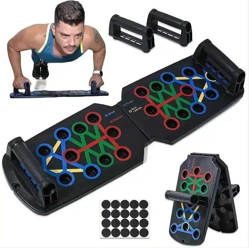 Push Up Board Foldable Multi Function - Set Papan Latihan Push-up Multifungsi Portabel