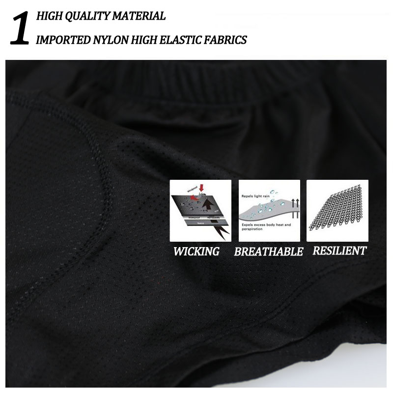 X-tiger celana pendek berseped - Padded Cycling Shorts 5D Gel ulasan dan harga