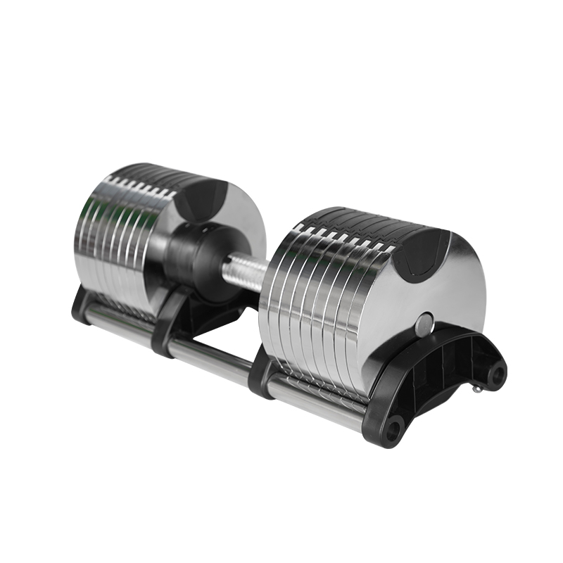 Halter krom dapat disesuaikan  - Adjustable Dumbbell Pair 40Kg ulasan dan harga