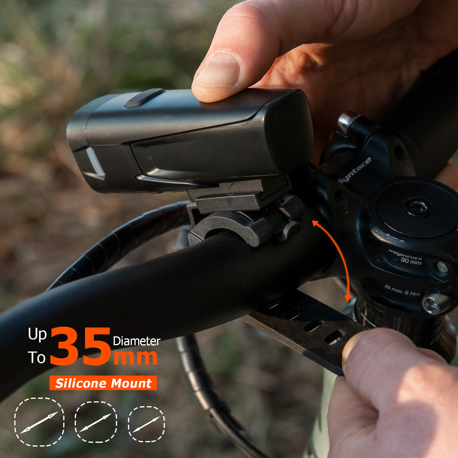 Lampu depan sepeda, 1000 lumen - Rechargeable Bicycle Headlight 1000 Lumen ulasan dan harga