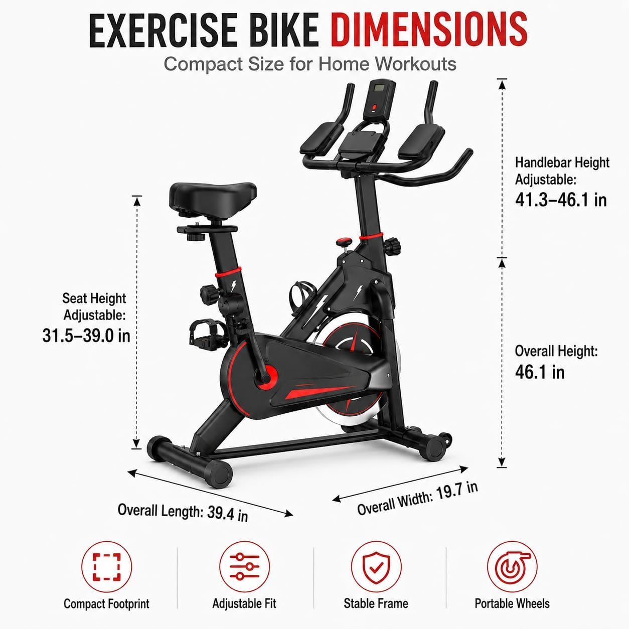 Sepeda Statis Magnetik untuk O - Exercise Bike Magnetic Resistance ulasan dan harga