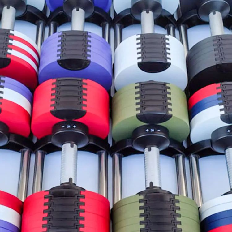 Set Dumbbell Multi-Warna yang  - Adjustable Dumbbell Pair 40Kg ulasan dan harga