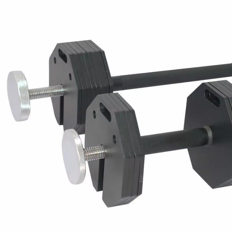 Dumbbell Logam Oktagonal 80LB  - Adjustable Dumbbell Pair 40Kg ulasan dan harga