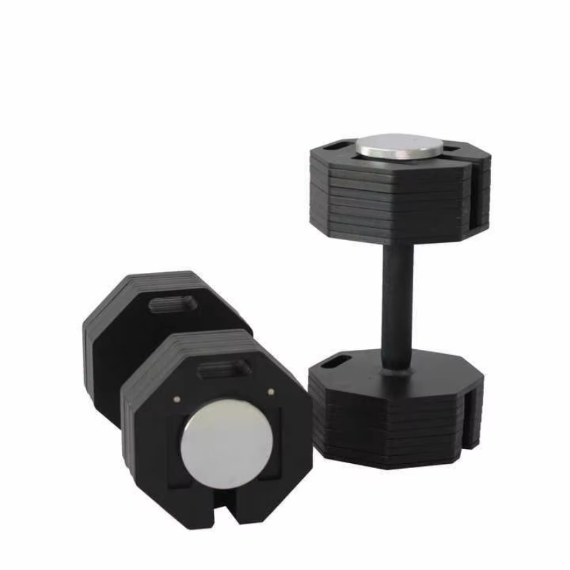 Dumbbell Logam Oktagonal 80LB  - Adjustable Dumbbell Pair 40Kg ulasan dan harga