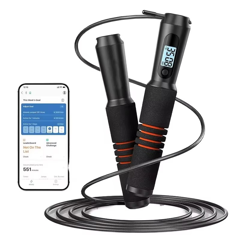 YTYINYTYI Tali Lompat Digital  - Smart Jump Rope Digital Counter ulasan dan harga