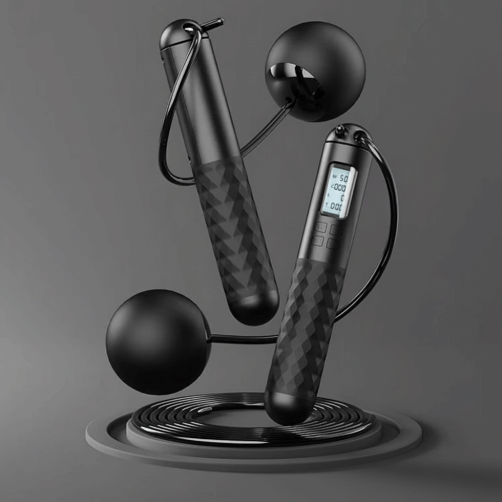 Tali Lompat Tanpa Kabel yang D - Smart Jump Rope Digital Counter ulasan dan harga