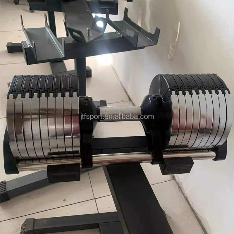Dumbbell Profesional Chrome Me - Adjustable Dumbbell Pair 40Kg ulasan dan harga