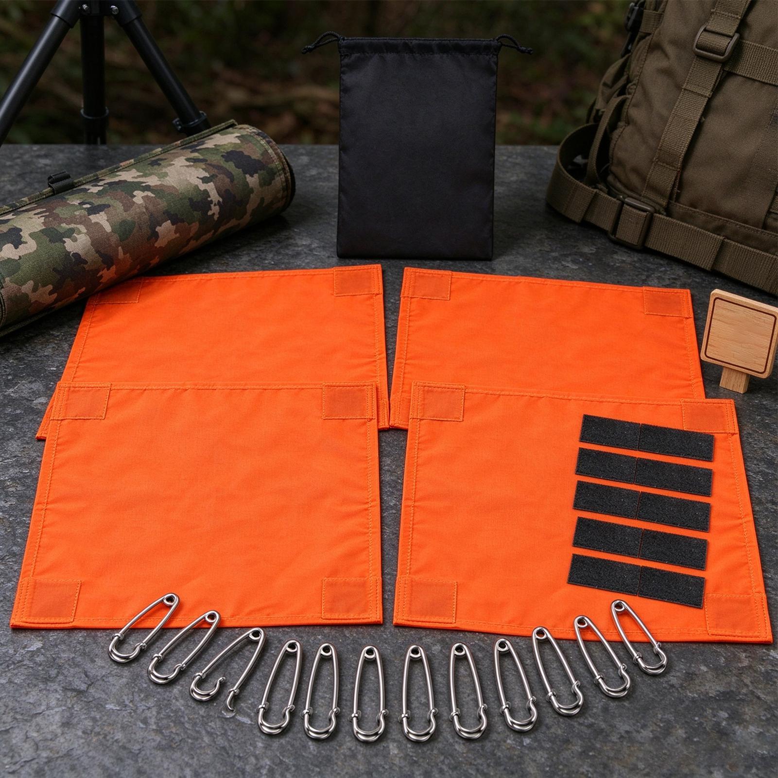Panel Oranye Terang dengan Vis - Camping ulasan dan harga